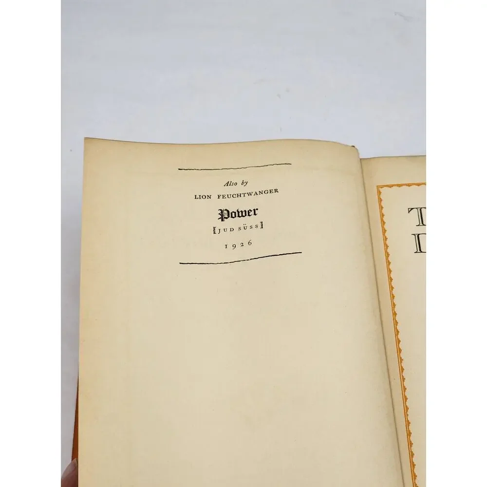 Ugly Duchess By Lion Fevchtwanger Historical Novel Margaret Tyrol Vintage 1928